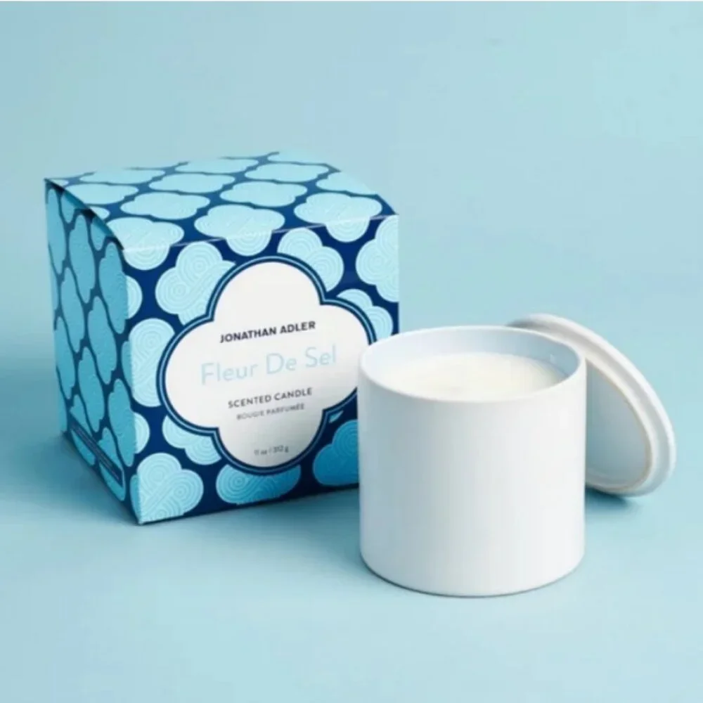 Jonathan Adler Fleur De Sel Ceramic Candle 11oz